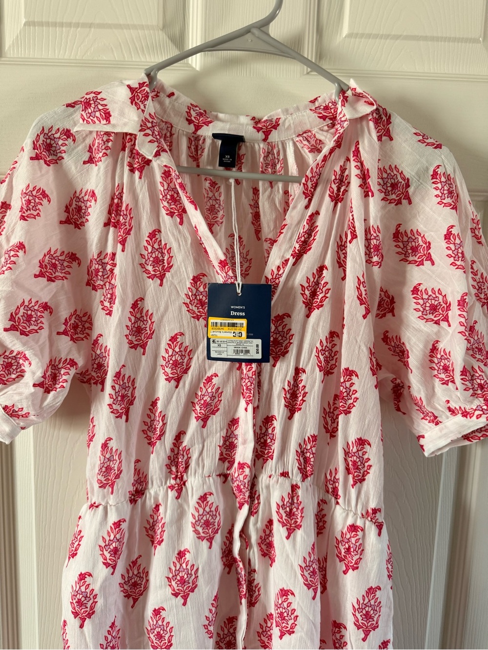 Women's Bouquet Short Sleeve Maxi Dress Pink - Roller Rabbit X Target - Picture 4 of 4